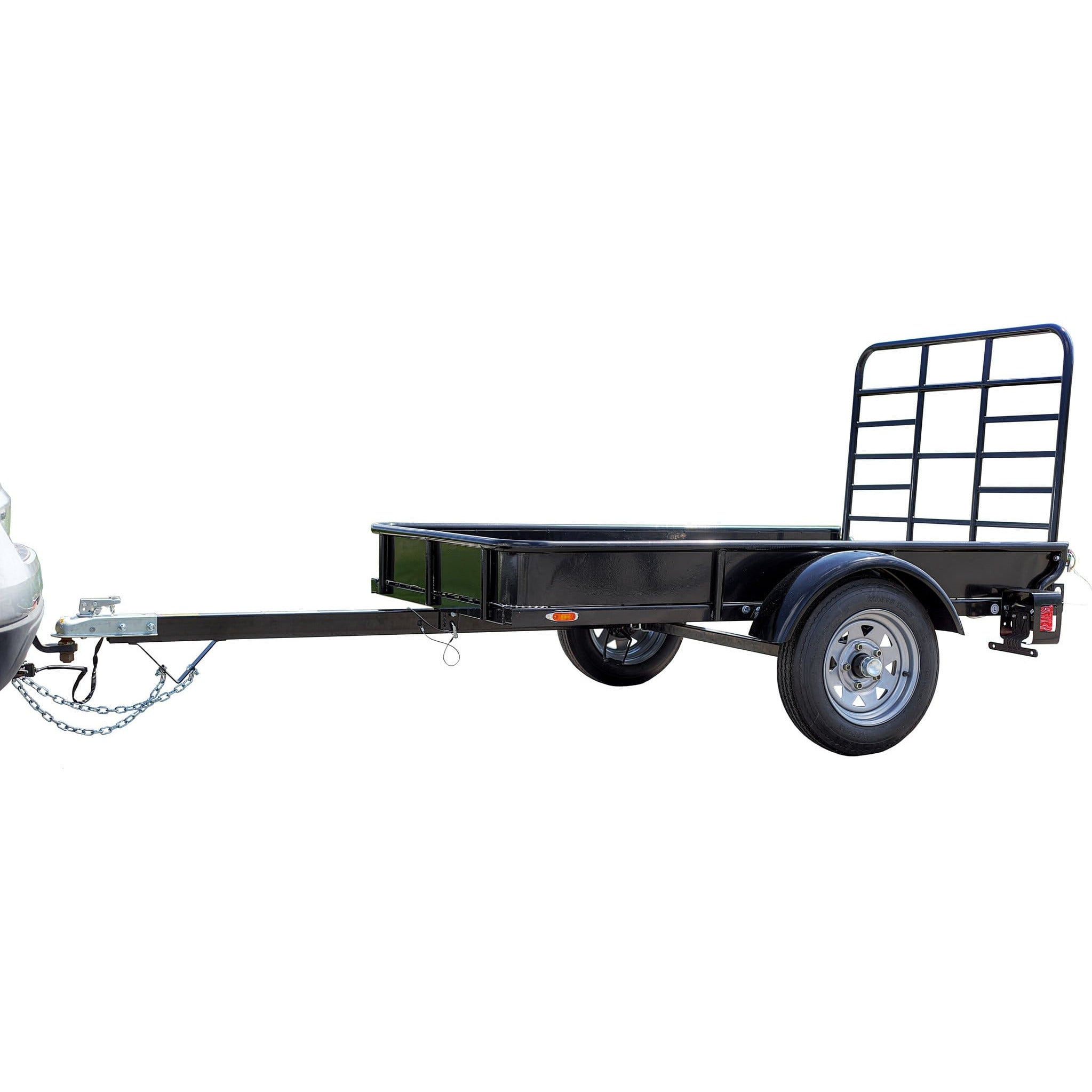 DK2 4 FT X 6FT Single Axle Utility Trailer Kit - Black