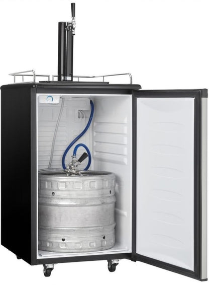 Danby - 5.4 CuFt. Beer Keg Cooler, Holds Full Size Keg, Worktop - DKC054A1BSLDB