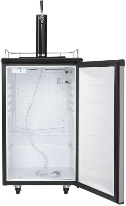 Danby - 5.4 CuFt. Beer Keg Cooler, Holds Full Size Keg, Worktop - DKC054A1BSLDB