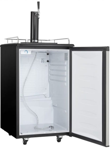 Danby - 5.4 CuFt. Beer Keg Cooler, Holds Full Size Keg, Worktop - DKC054A1BSLDB