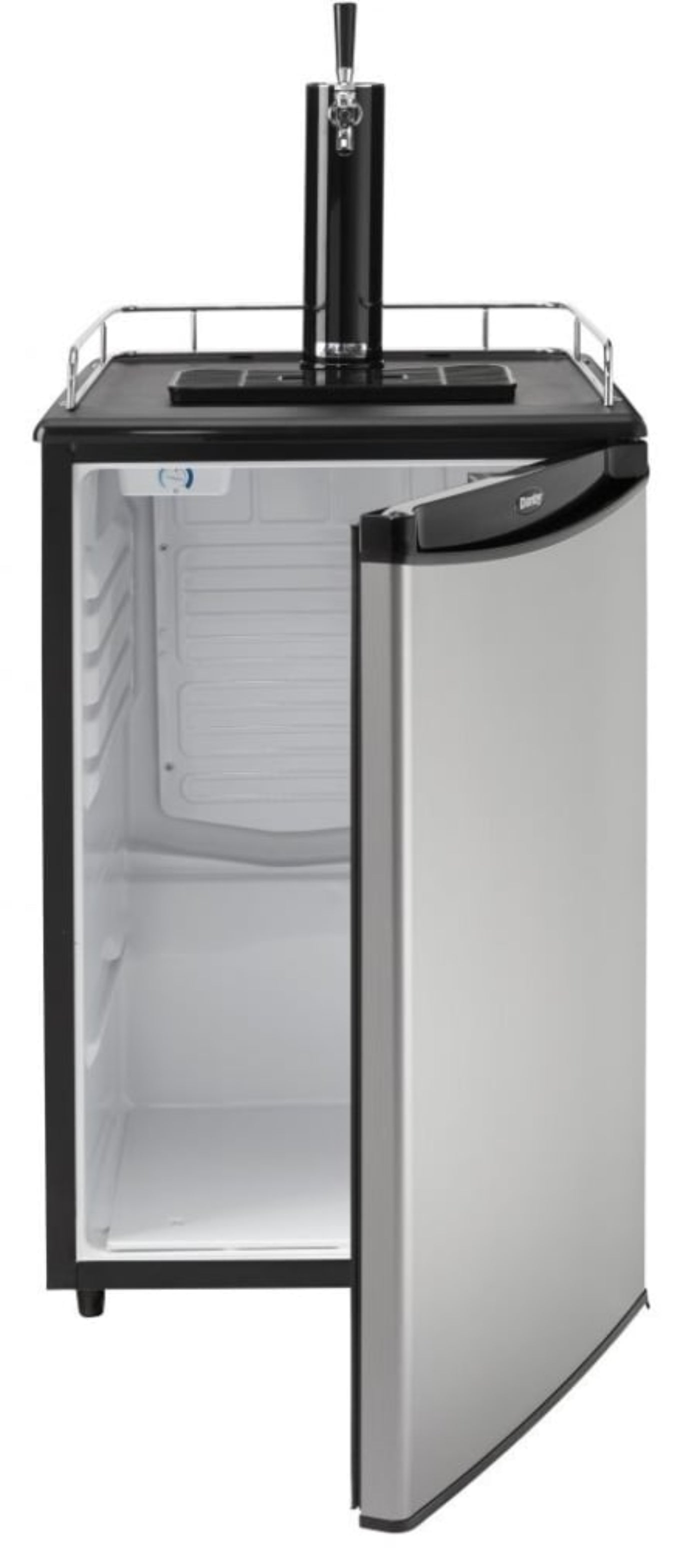 Danby - 5.4 CuFt. Beer Keg Cooler, Holds Full Size Keg, Worktop - DKC054A1BSLDB