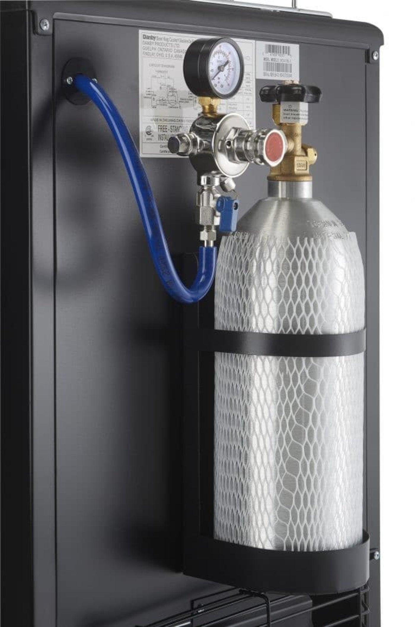 Danby - 5.4 CuFt. Beer Keg Cooler, Holds Full Size Keg, Worktop - DKC054A1BSLDB