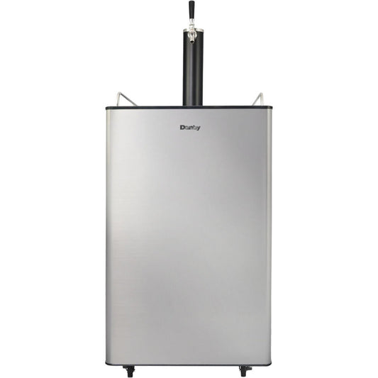 Danby - Single Tap Kegerator with CO2 Cylinder -  Castors - DKC054A9SLDB