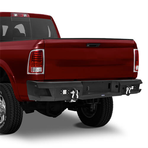 Hooke Road Rear Bumper w/LED Floodlights(10-18 Ram 2500 3500) -  HE.6401