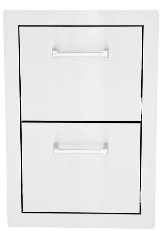 Lion Grills Double Drawers - L2374