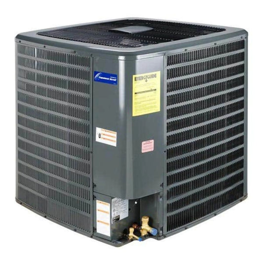 Goodman - 3.5 Ton/42,000 BTU High Efficiency Heat Pump Condenser- 15.2 SEER2 - Single Stage - R32 - GLZS5BA4210