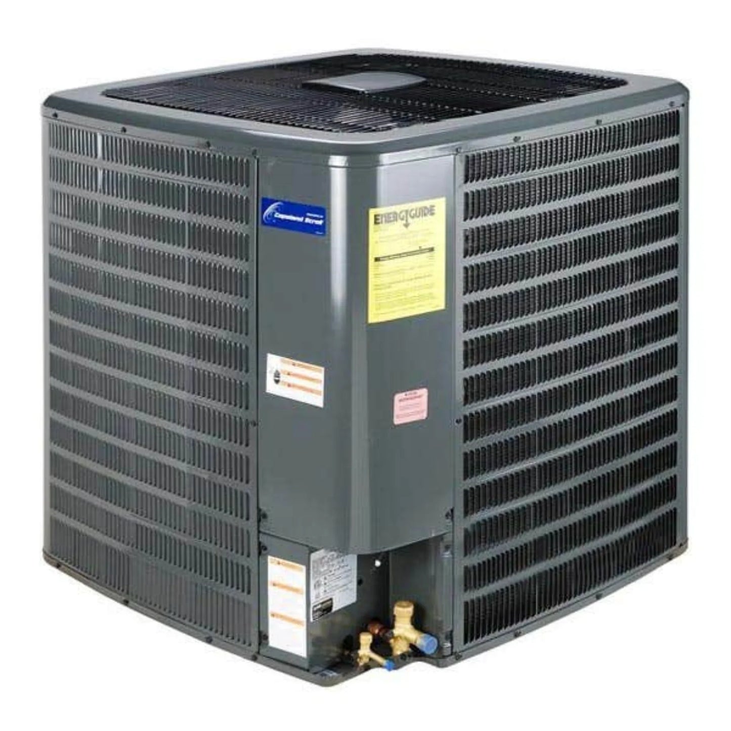 Goodman - 4 Ton/48,000 BTU High Efficiency Heat Pump Condenser- 15.2 SEER2 - Single Stage - R32 - GLZS5BA4810