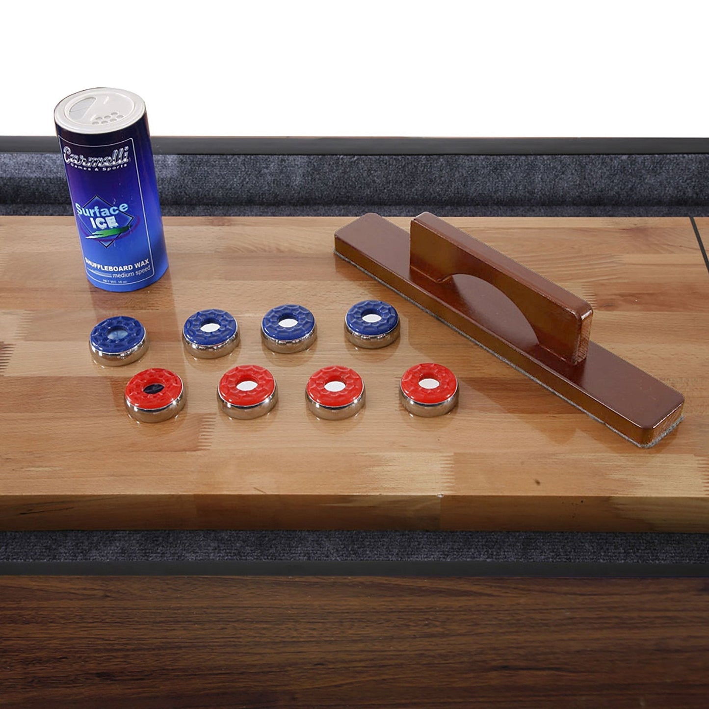 Hathaway Challenger Walnut 14ft Shuffleboard Table - BG1218