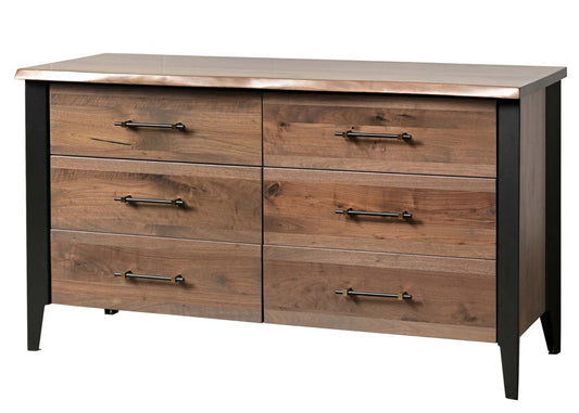 QW Amish Uptown 6 Drawer Dresser - 211B-308-602334