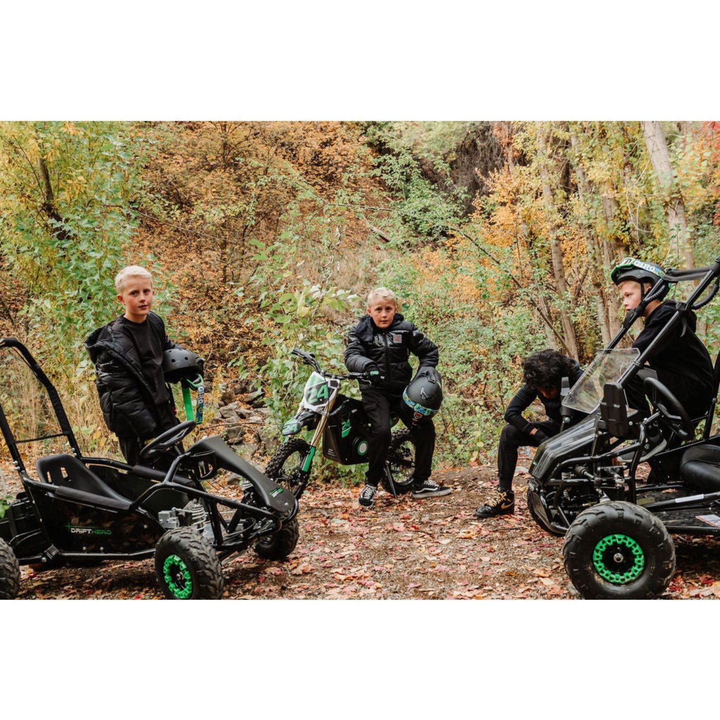 Drift Hero Single Electric 48V20AH 1000W Go-Kart - 131254