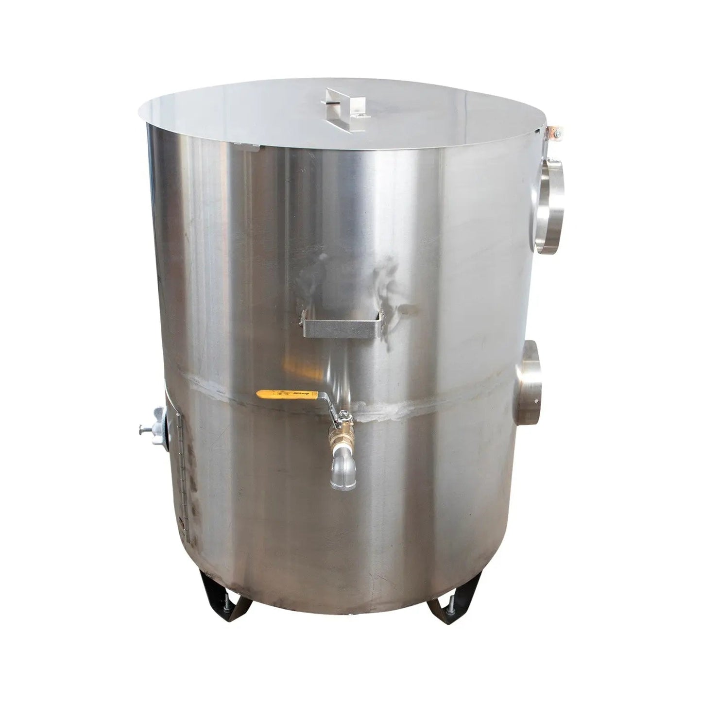 DS - Large Round Canner - 30 Gallon - 30 quart Jars Per Layer - Outdoor Wood or LP Fired - Canner, Corn Cooker, Meat Scalder, Blancher - 3306-DS2530