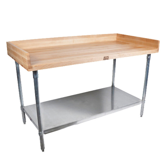 John Boos DSS07 Baker's Top 60" W x 30" D Work Table - JBDSS07