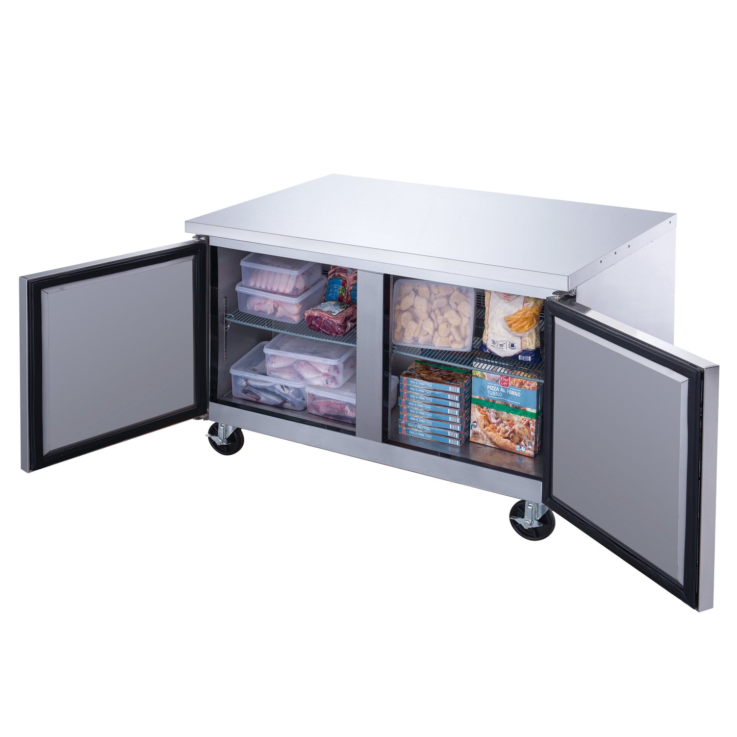 Chef AAA - Commercial 48" Undercounter Worktop Refrigerator 12.2 cu.ft. NSF - TUC48R