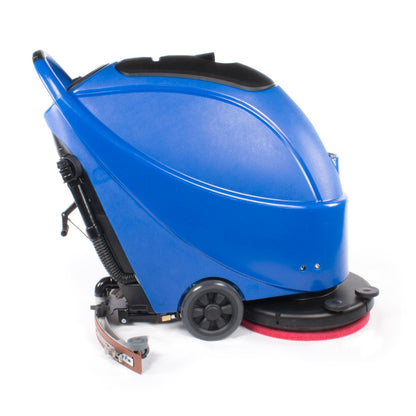 Trusted Clean 'Dura 20' Automatic Floor Scrubber w/ Pad Driver - 10.5 Gallons - CPL-DURA-20B