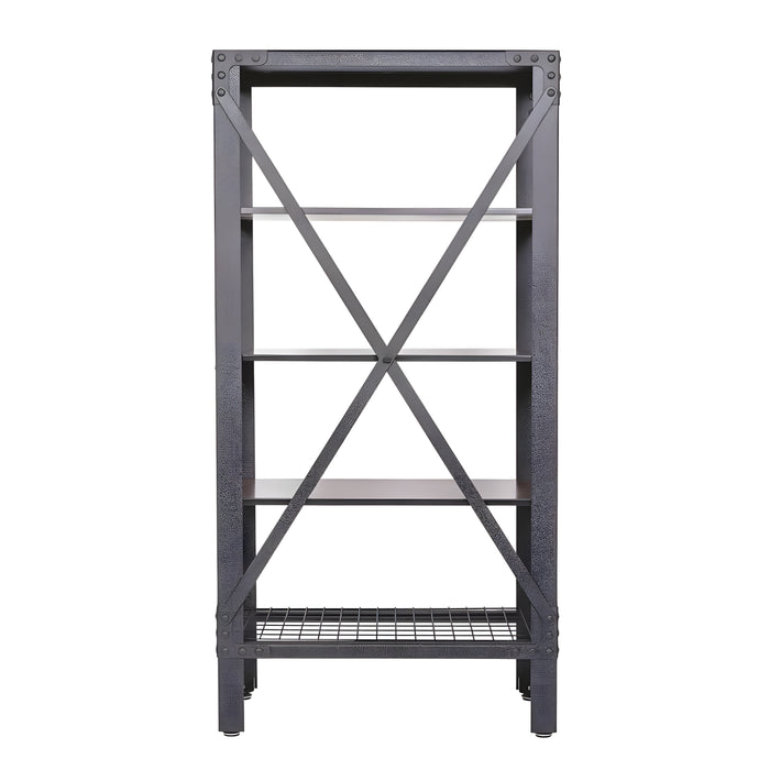 Duramax Industrial Metal and Wood Storage Bookcase 68060