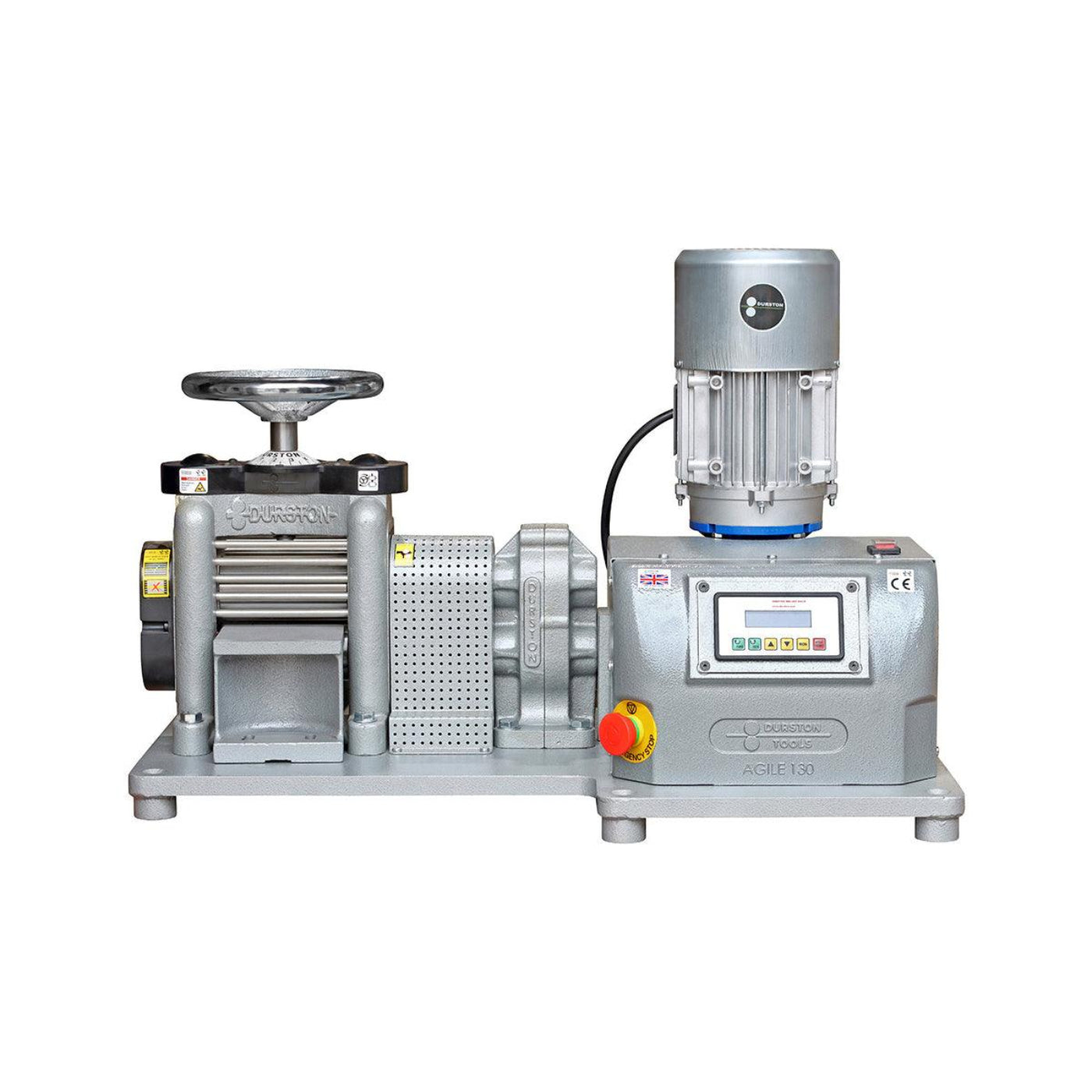 Durston 1085 Power TUI F130 Single Sided 130mm Flat & 10mm Roll Gap Rolling Mill - 128.156