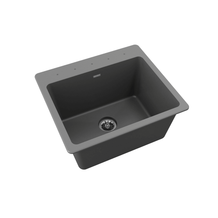 Elkay Quartz Classic 25" x 22" x 11-13/16", Drop-in Laundry Sink with Perfect Drain