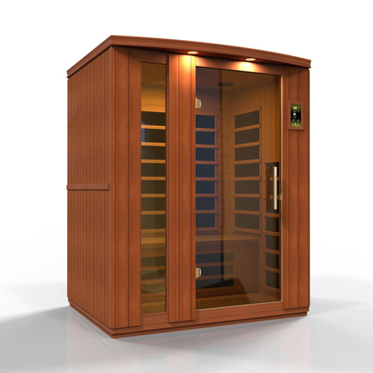 Dynamic Lugano 3-person Ultra Low EMF Under 3MG FAR Infrared Sauna