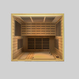 Dynamic Lugano 3-person Ultra Low EMF Under 3MG FAR Infrared Sauna