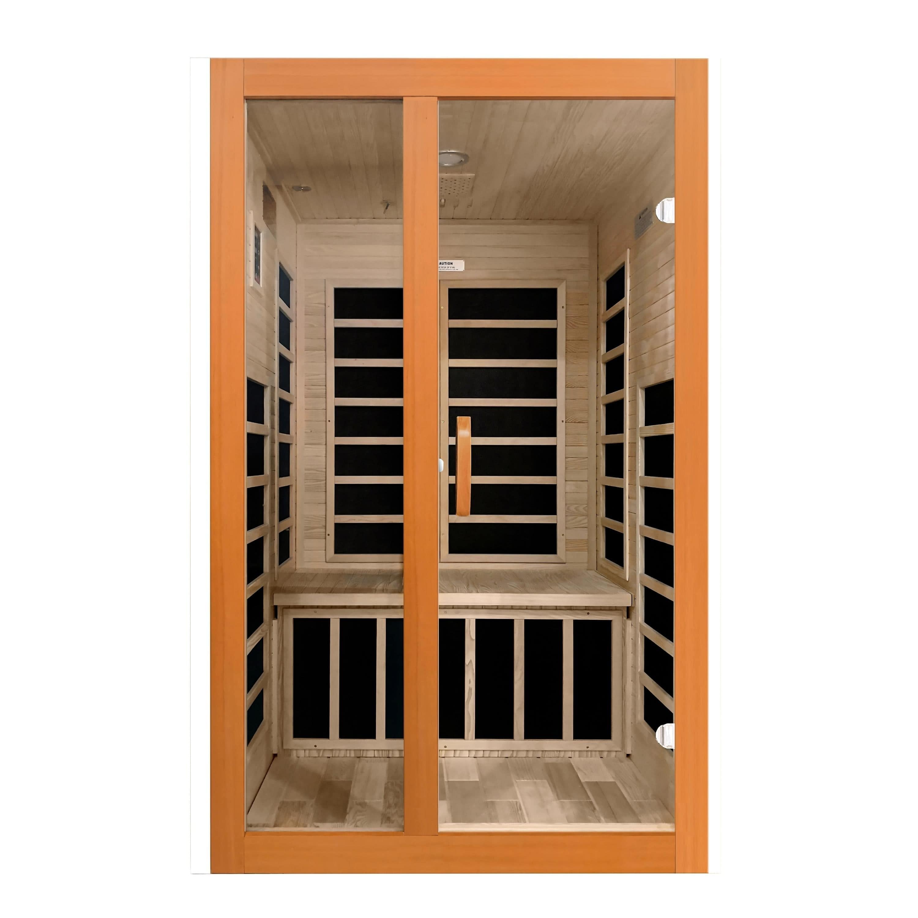 Dynamic Santiago Elite 2-person Ultra Low EMF Under 3MG FAR Infrared Sauna