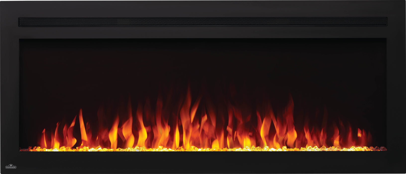 Napoleon Fireplaces PurView 50-Inch Wide Wall Mounted or Built-In Electric Fireplace-NEFL50HI