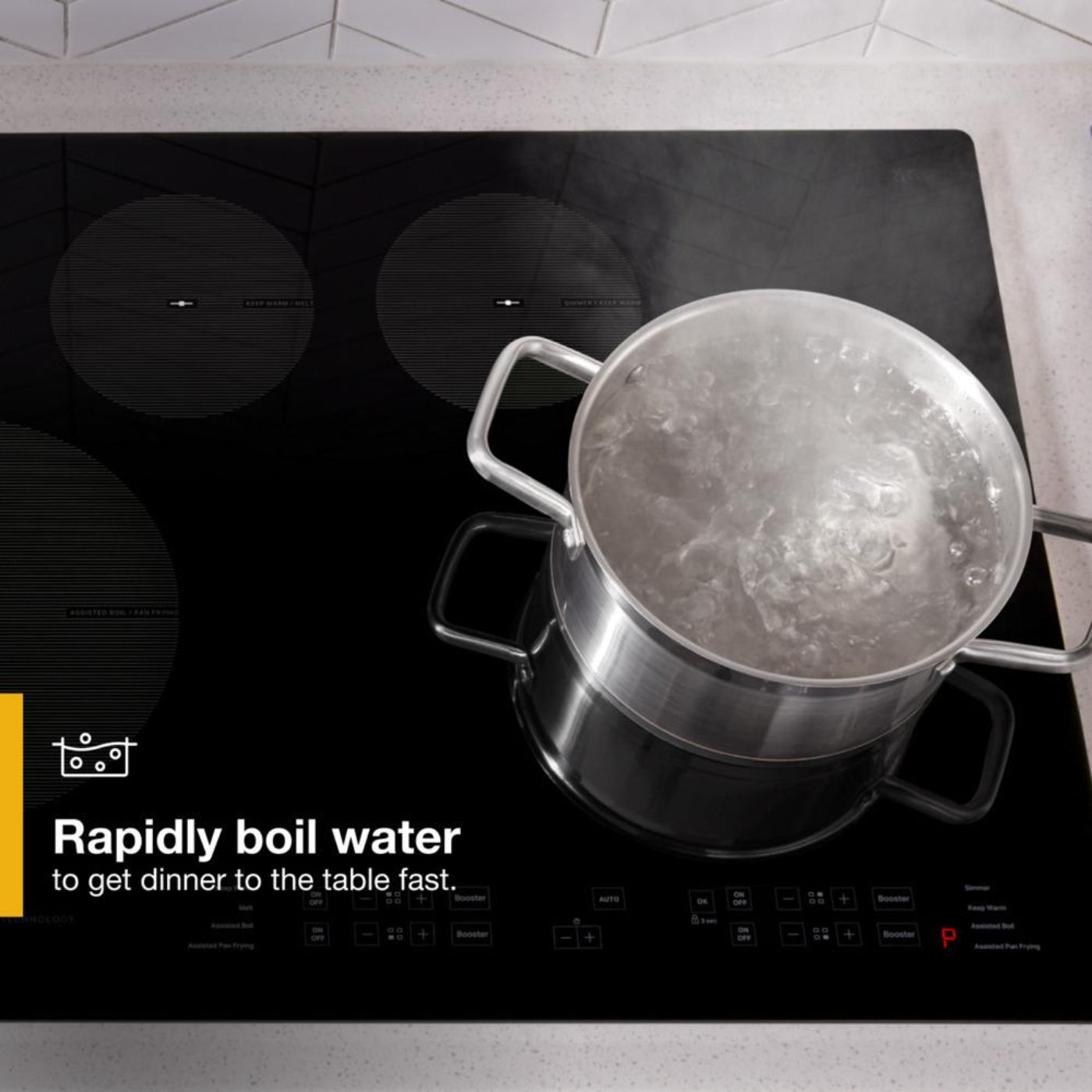 WHIRLPOOL WCI55US0JB 30-Inch Induction Cooktop - WCI55US0JB-KT