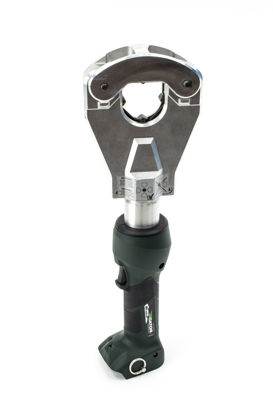 Greenlee 6 Ton Crimper, Quad Flip Top Inline Li-Ion STD (Bare Tool) - EK6FTILXB