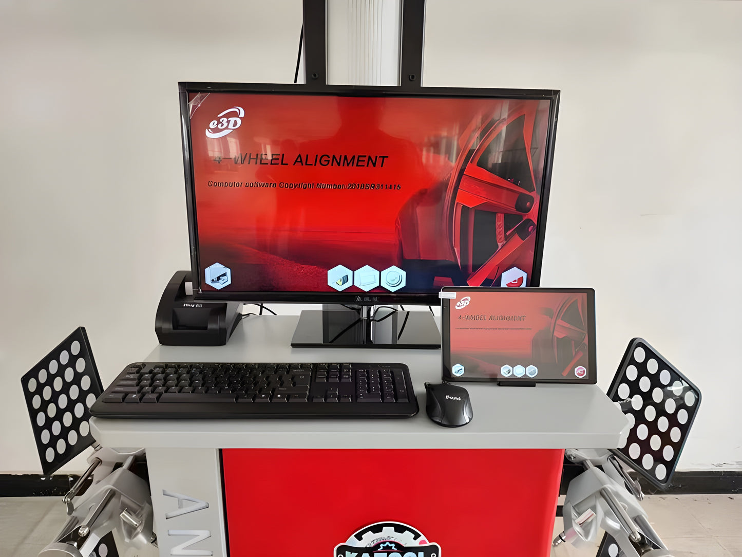 Katool Wheel Alignment Machine Full-Automatic Works on 2 Post & Scissor Lift AV9 - KT-AV9