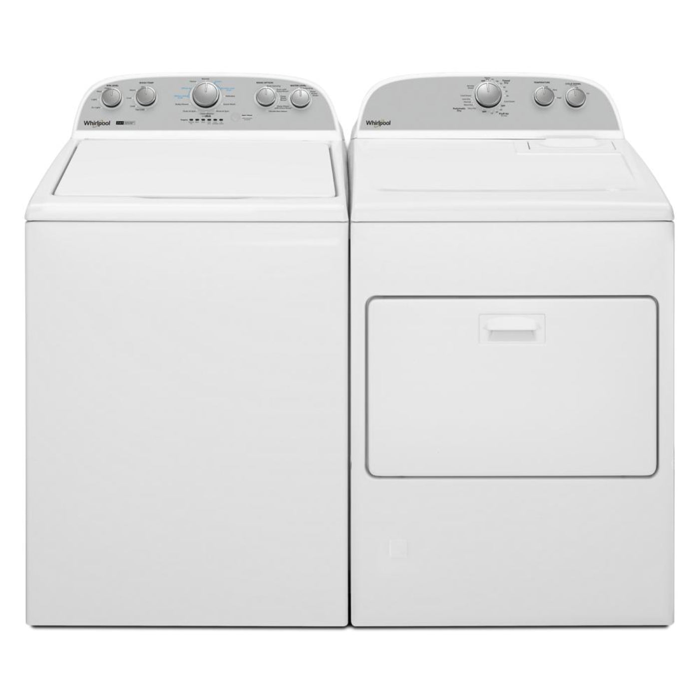 WHIRLPOOL WTW4957PW 3.8-3.9 Cu. Ft. Whirlpool® Top Load Washer with Removable Agitator - WTW4957PW-KT