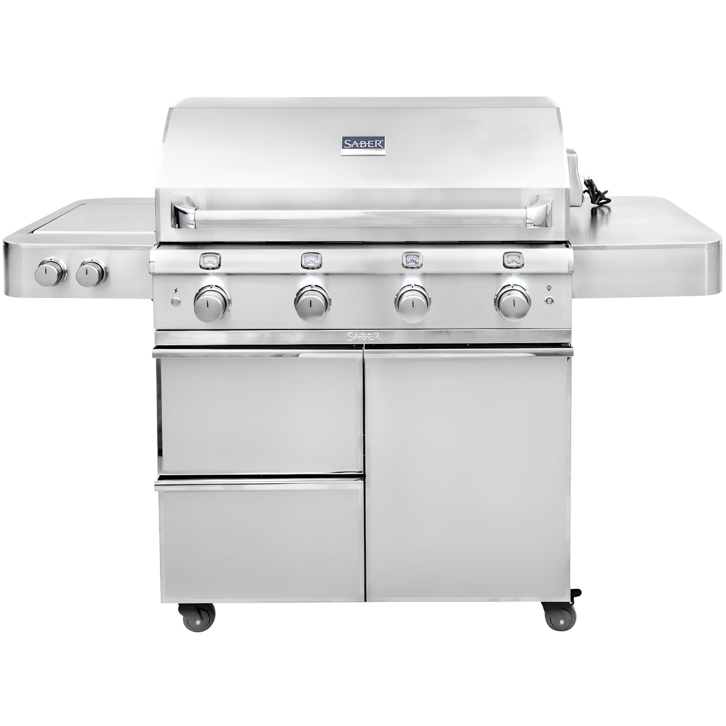 Saber Grills 670 Series 4-Burner Cart Grill (LP) - R67CC1117
