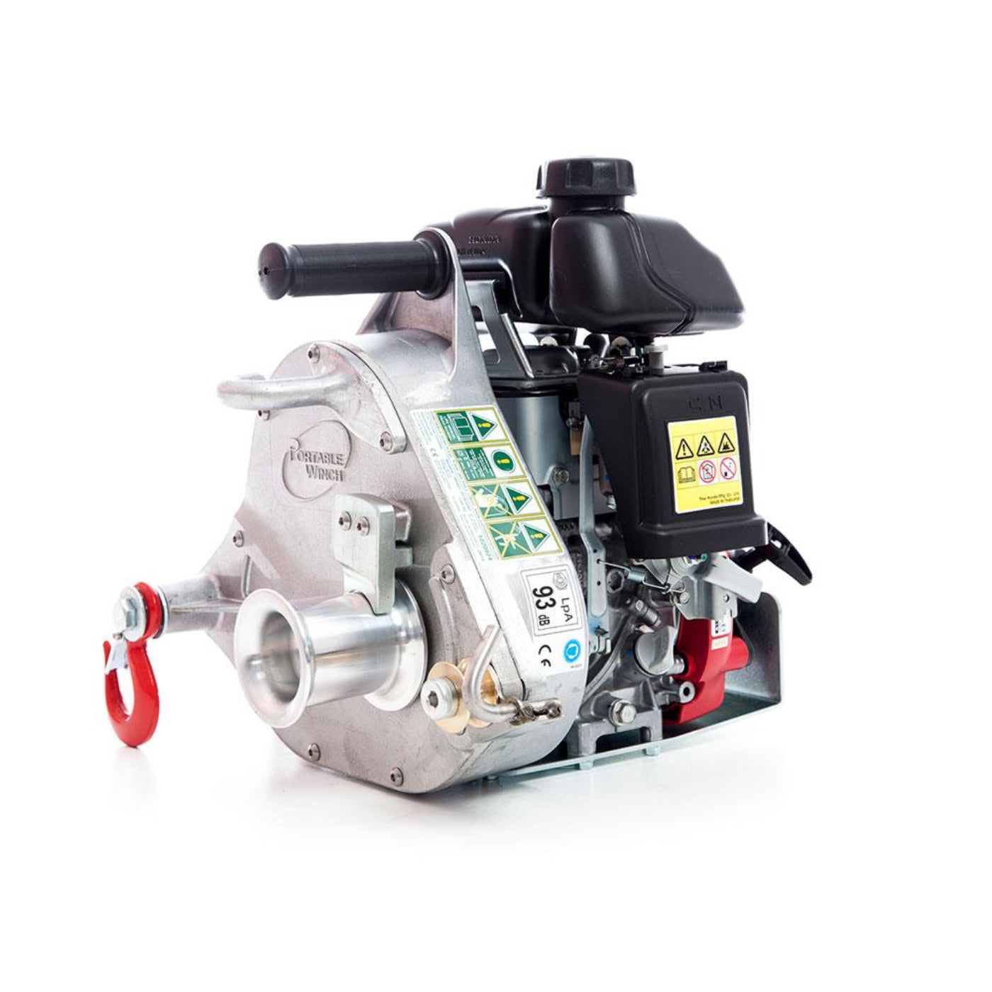 Portable Winch PCW5000 PRO Series Gas-Powered Pulling Capstan Winch, Honda GXH50 - PW,PCW5000