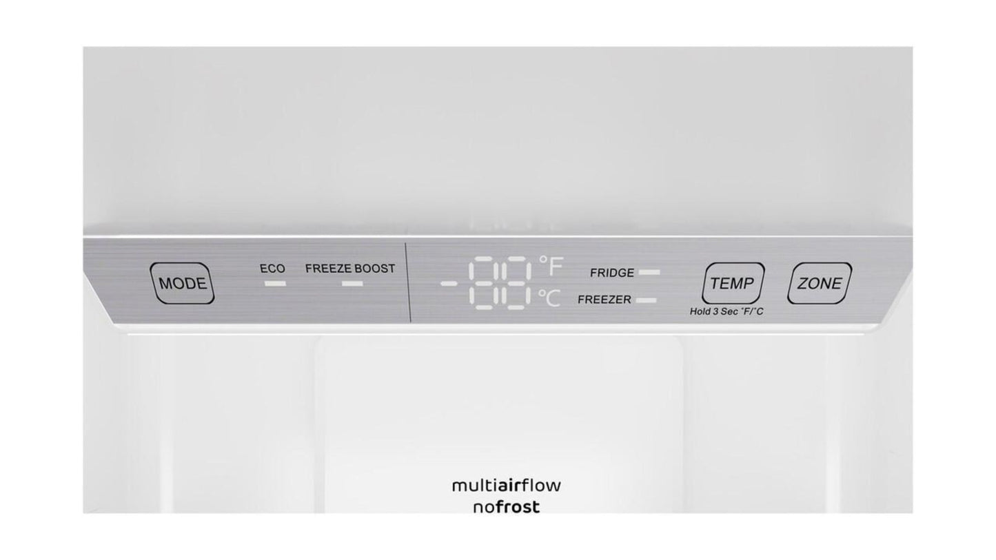 Sharp 24 in. Bottom-Freezer Counter-Depth Refrigerator - SJB1255GS-KT