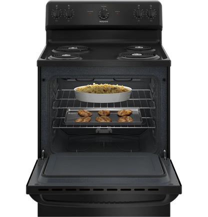 HOTPOINT RBS160DMBB Hotpoint 30" Free-Standing Electric Range -RBS160DMBB-KT