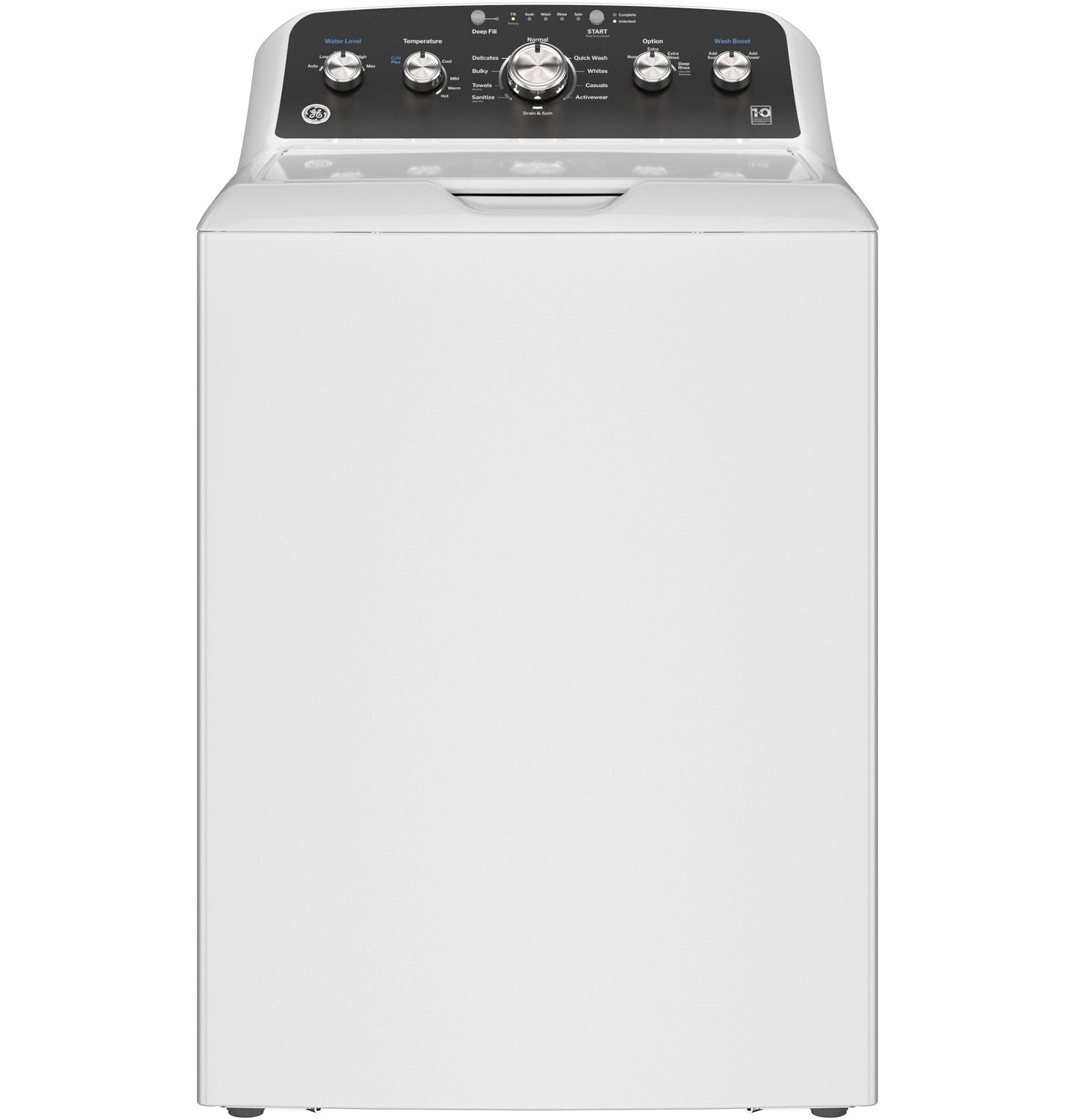 GE APPLIANCES GTW485ASWWB GE(R) 4.5 cu. ft. Capacity Washer with Stainless Steel&#x00A0;Basket, Cold&#x00A0;Plus and Wash Boost&#x200B; - GTW485ASWWB-KT