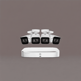 Lorex 4 Camera 8 Channel 4K 2TB 8MP IP Security Surveillance System New N4K2-84WB
