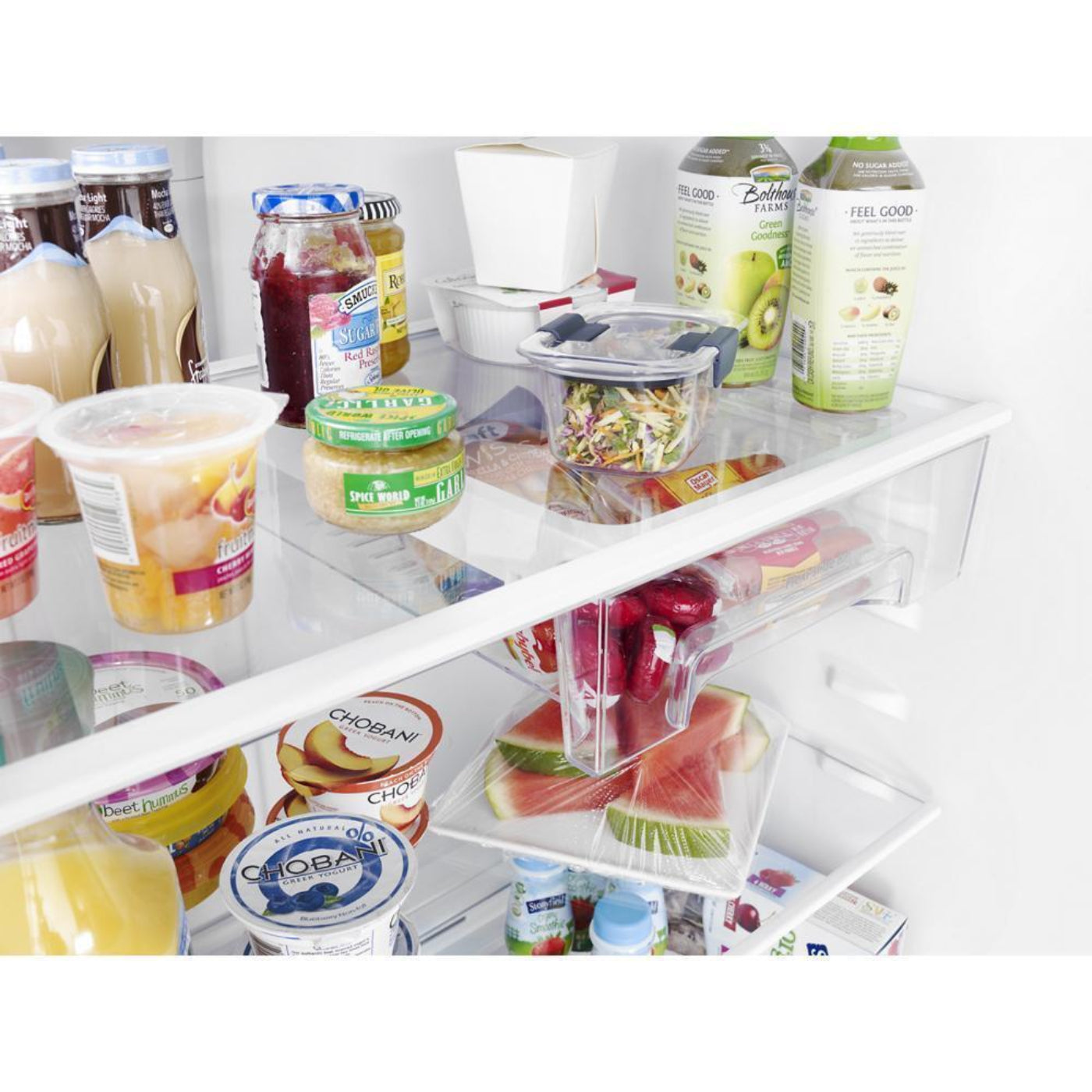 WHIRLPOOL 33-inch Wide Top Freezer Refrigerator - 21 cu. ft. - WRT541SZDM-KT