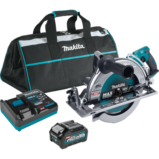 Makita 40V Max XGT Circular Saw Kit Rear Handle 10-1/4 In. AWS Capable - GSR02M1