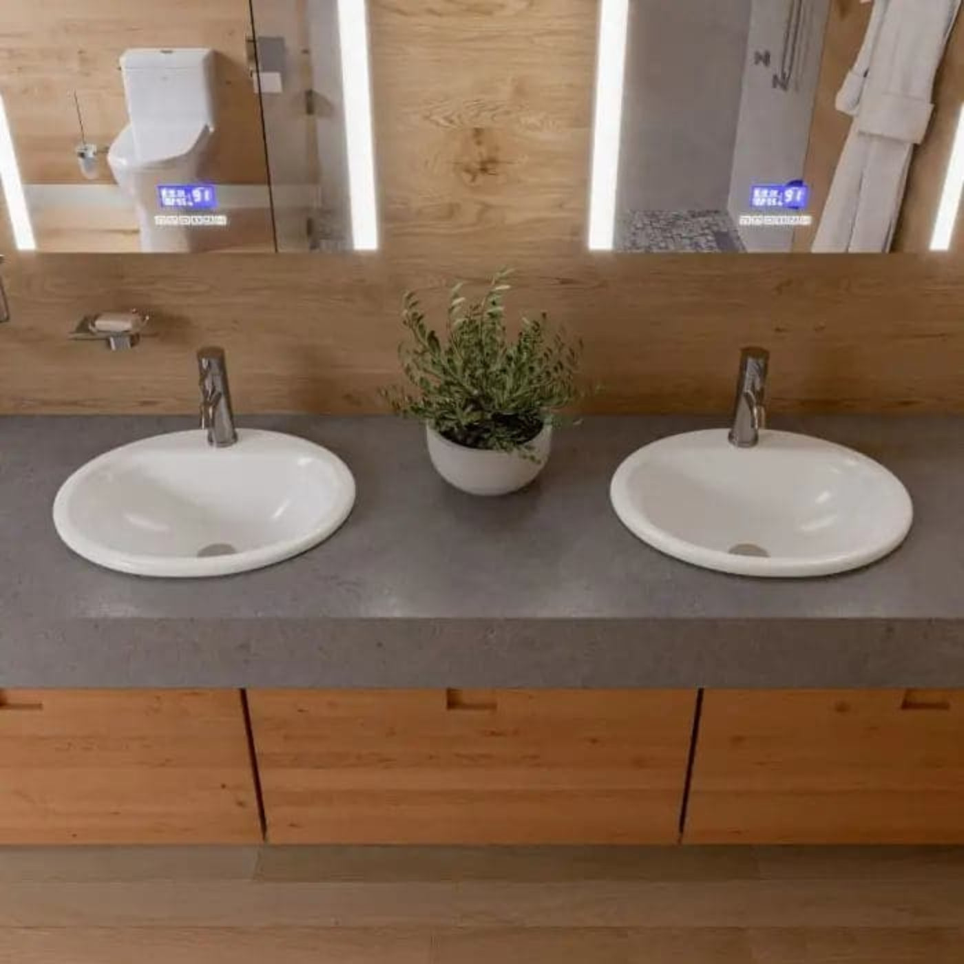 GREE EAGO Dual Flush One Piece Eco-Friendly High Efficiency Low Flush Ceramic Toilet - TB353