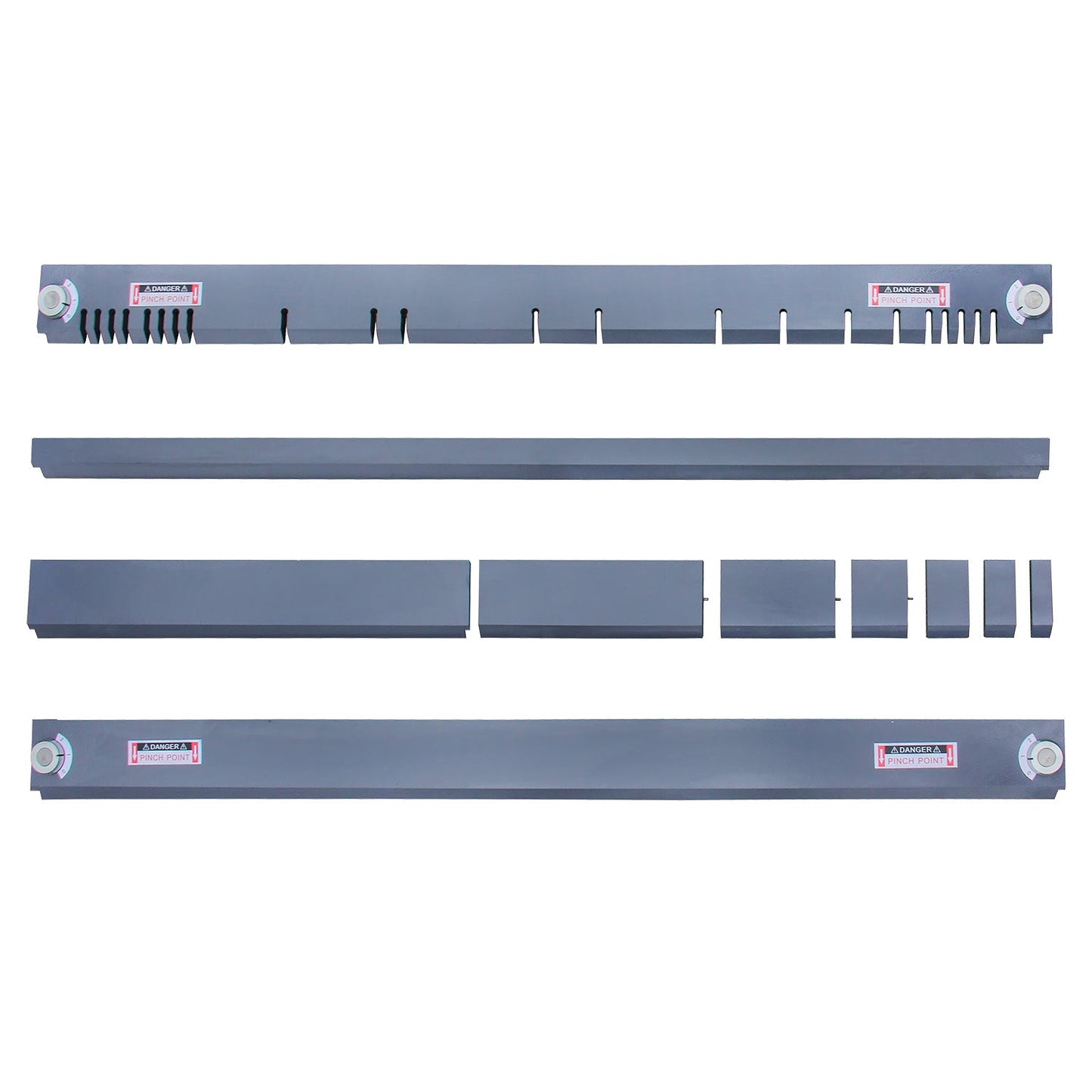 KAKA INDUSTRIAL Magnetic Pan and Box Brake, 52-Inch Electro Metal Brake Bender, 16-Gauge 6.5-Ton Box and Pan Brake, Bend Boxes or Pans to Any Depth Metal Bending Brake 220V-60HZ-1PH EB-5216 - 173410