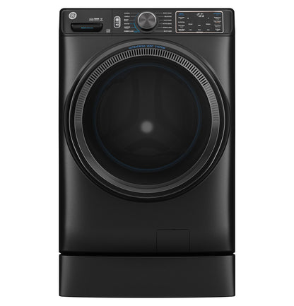 GE 5.0 cu. ft. Smart Front Load Washer, SmartDispense, UltraFresh Vent, OdorBlock, Sanitize + Allergen – GFW655SPVDS-KT