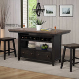 ECI Furniture Ashford Kitchen Island - EC-2222-23-IT-IB