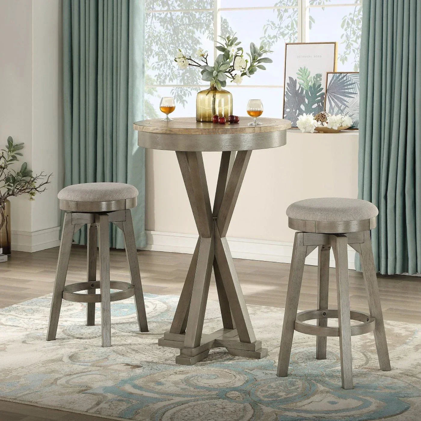 ECI Furniture Pine Crest 42 Pub Table - 1014-79-BPT