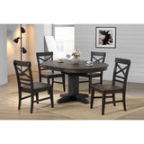 ECI Furniture Ashford Round Pedestal Dining Table - 1859-23-RT/RB