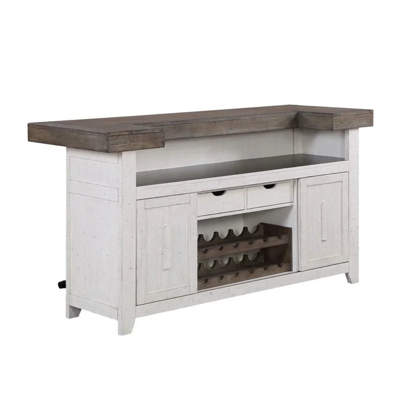ECI Furniture La Sierra 78 Gray and White Bar - ECI-1164-22-BT-B