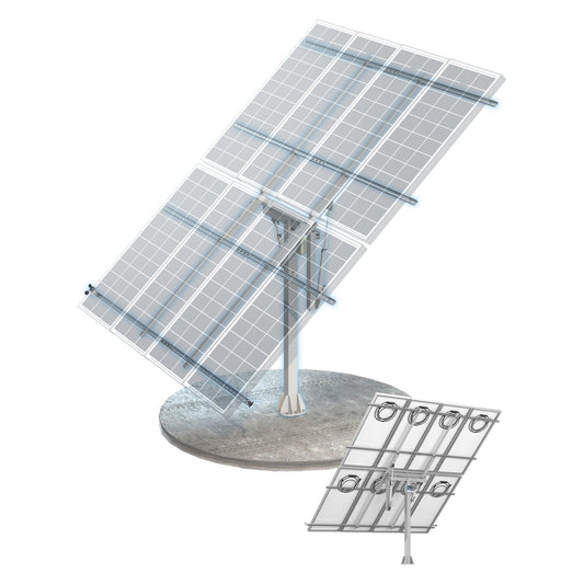 ECO-WORTHY Dual Axis Solar Panel Tracking System Expanded - US-L03TGSF12-SCB1-1A