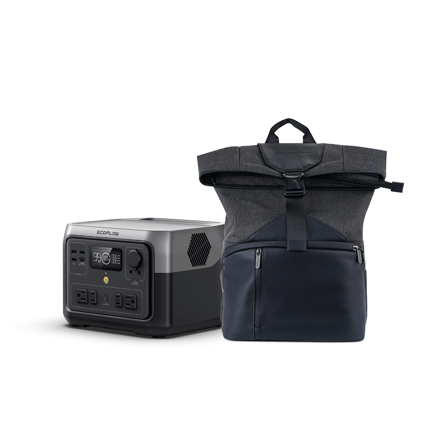 EcoFlow RIVER 2 Max + Waterproof Bag - RIVER2MAX-315-BAG