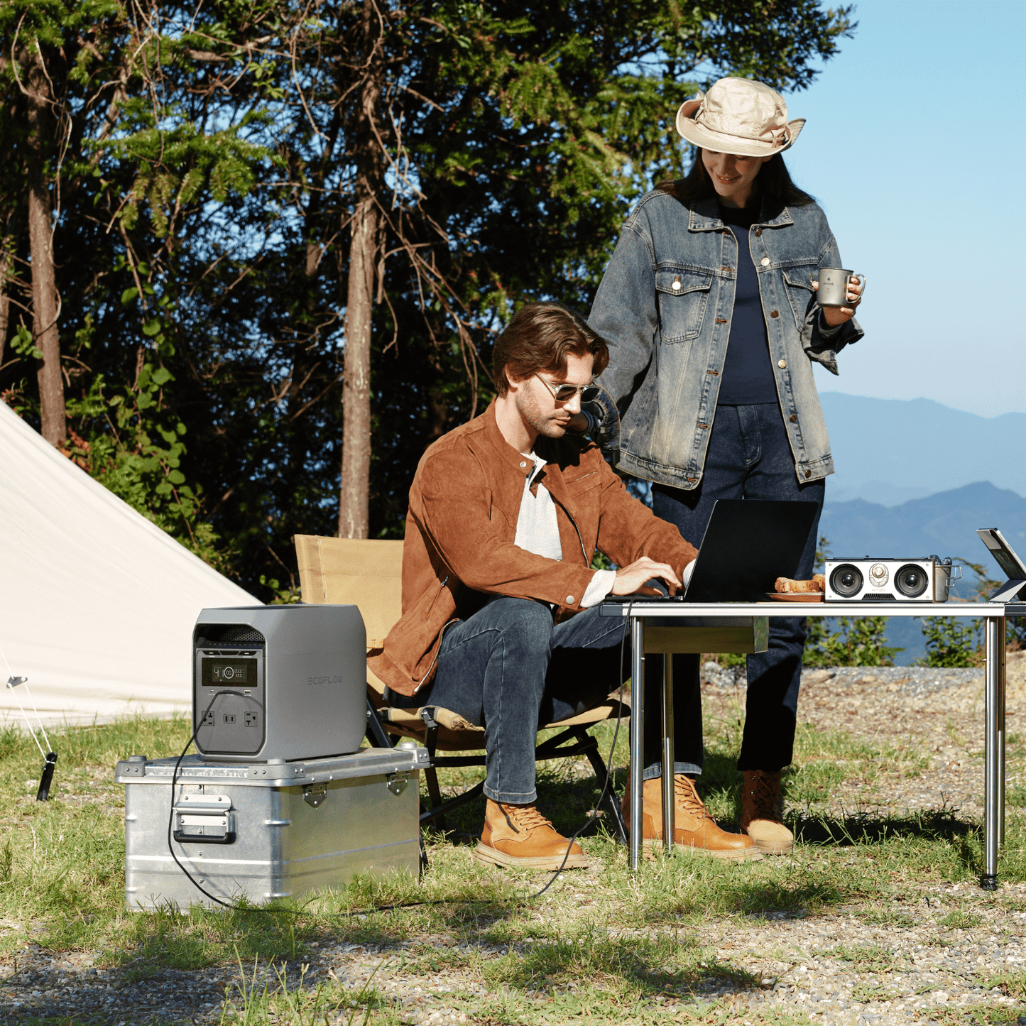 EcoFlow DELTA 3 Classic Portable Power Station (1024Wh) - D3C-100RIGID-2