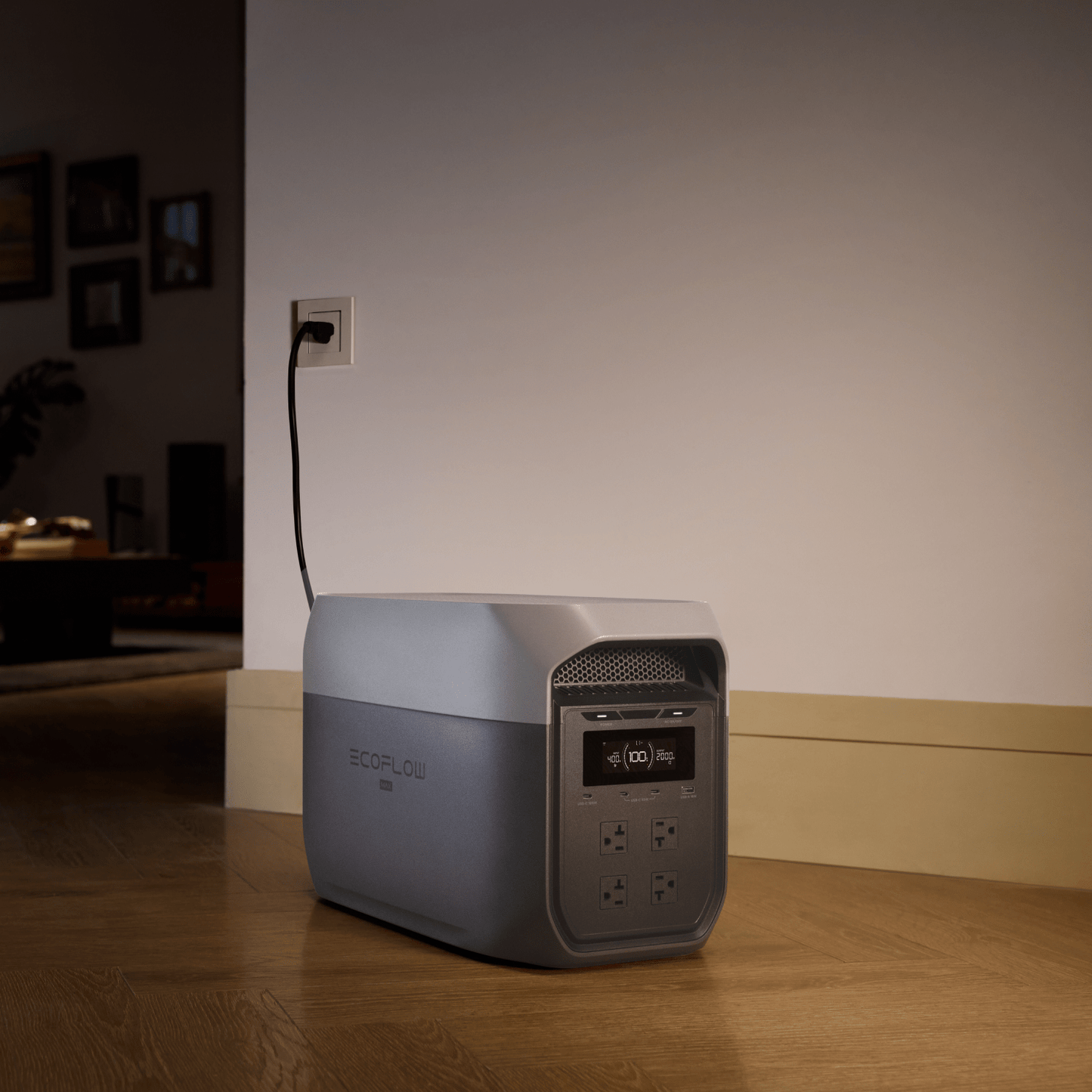 EcoFlow DELTA 3 Max Series Portable Power Station (2048Wh) - EFD3M-G-US