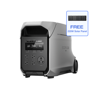 EcoFlow DELTA 3 Ultra Series Portable Power Station (3072Wh) - EFDELTA3UPLUS-US