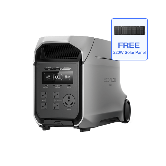 EcoFlow DELTA 3 Ultra Series Portable Power Station (3072Wh) - EFDELTA3UPLUS-US